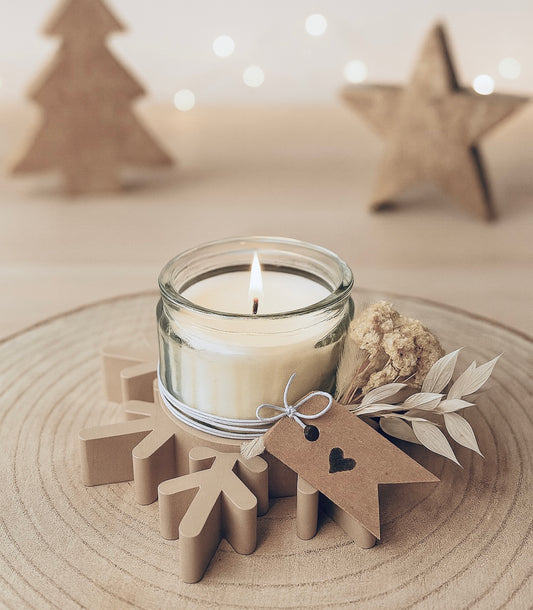 Schneeflocke | Weihnachten | Weihnachtslicht  | Kerze | Kleinigkeit | Kerzenhalter