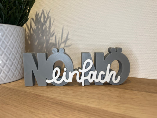 Schriftzug | NÖ einfach NÖ! | Statement