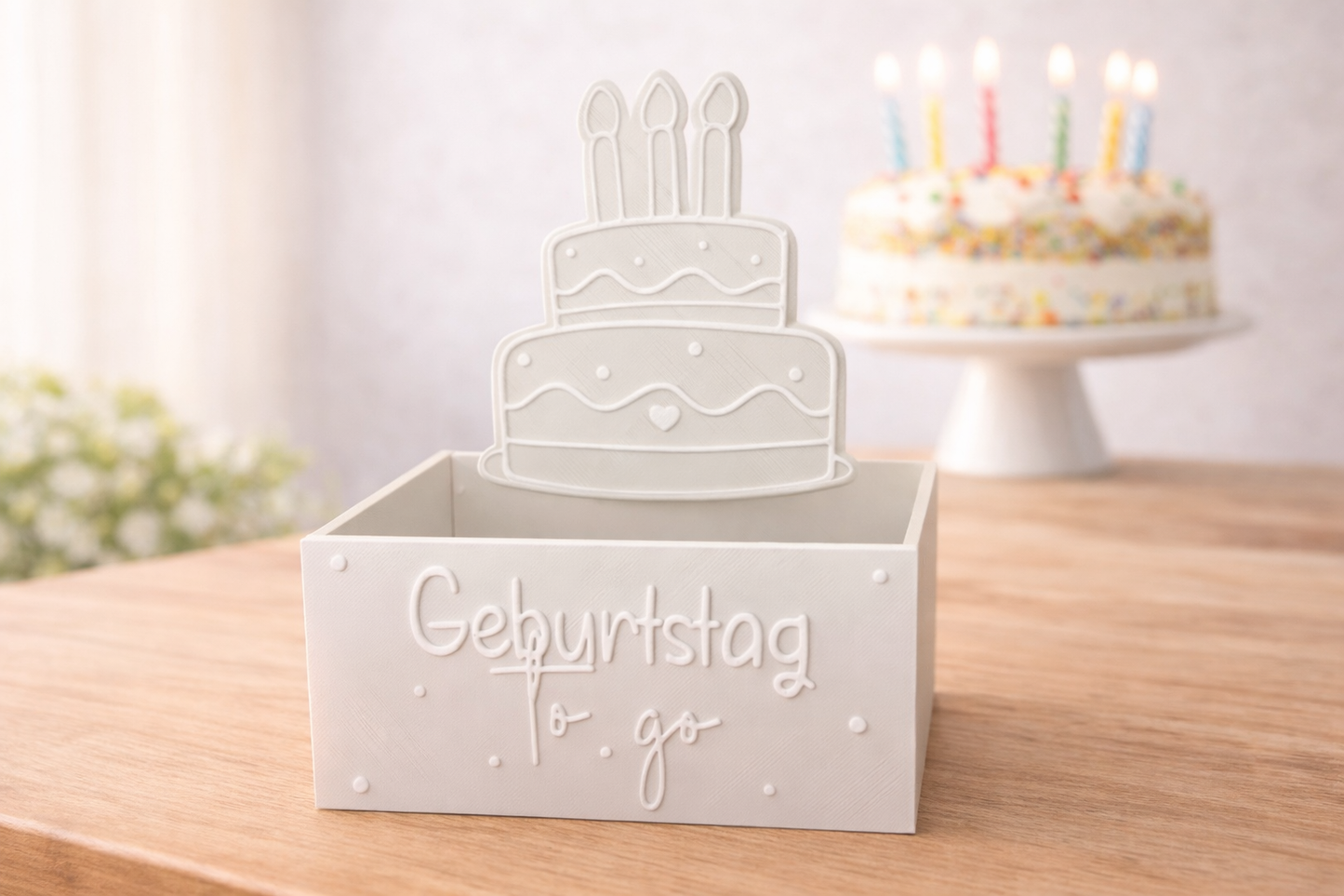 Geschenkbox | Geburtstag | Geburtstagsgeschenk  | Kerze | Kleinigkeit | Mitbringsel