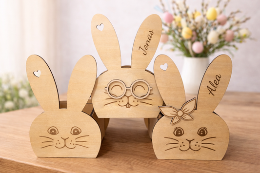 Osterkorb | Ostern | Ostergeschenk  | Osterhase | Kleinigkeit | Mitbringsel | personalisiert | Holzkiste
