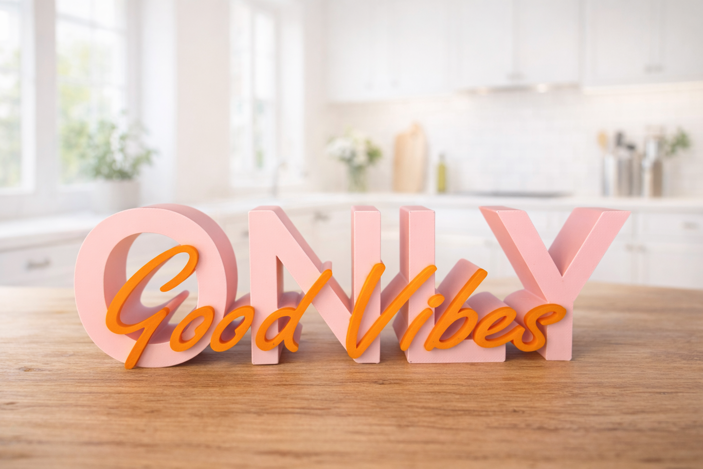 Schriftzug | Only good vibes | Statement