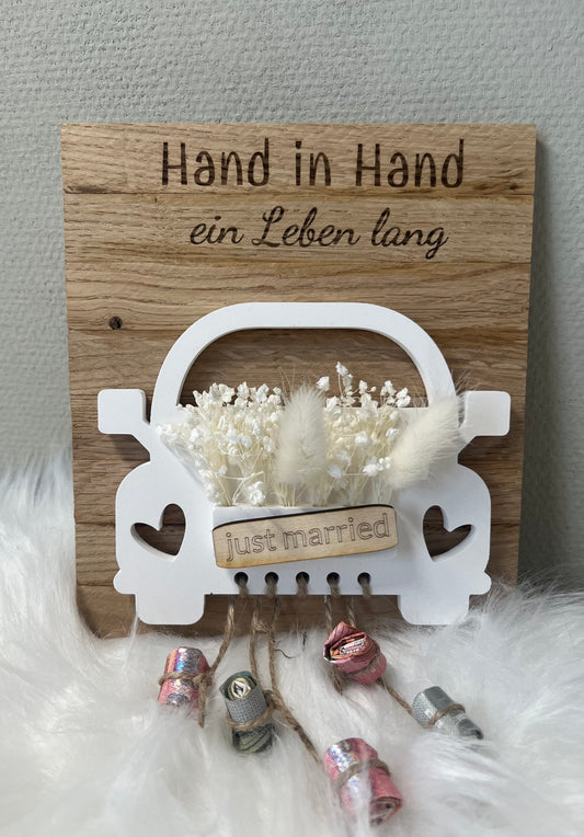 Geschenk | Hochzeit | Geldgeschenk | Holz