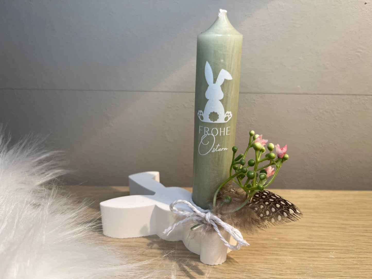 kleines Ostergeschenk | Ostern | Geschenk | Osterdeko | Kerze | Ostergrüße