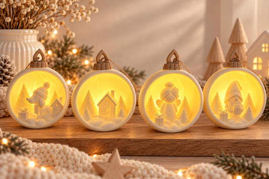 Baumschmuck | beleuchtete Weihnachtsdeko | Dekoration | Weihnachten | Christbaumschmuck