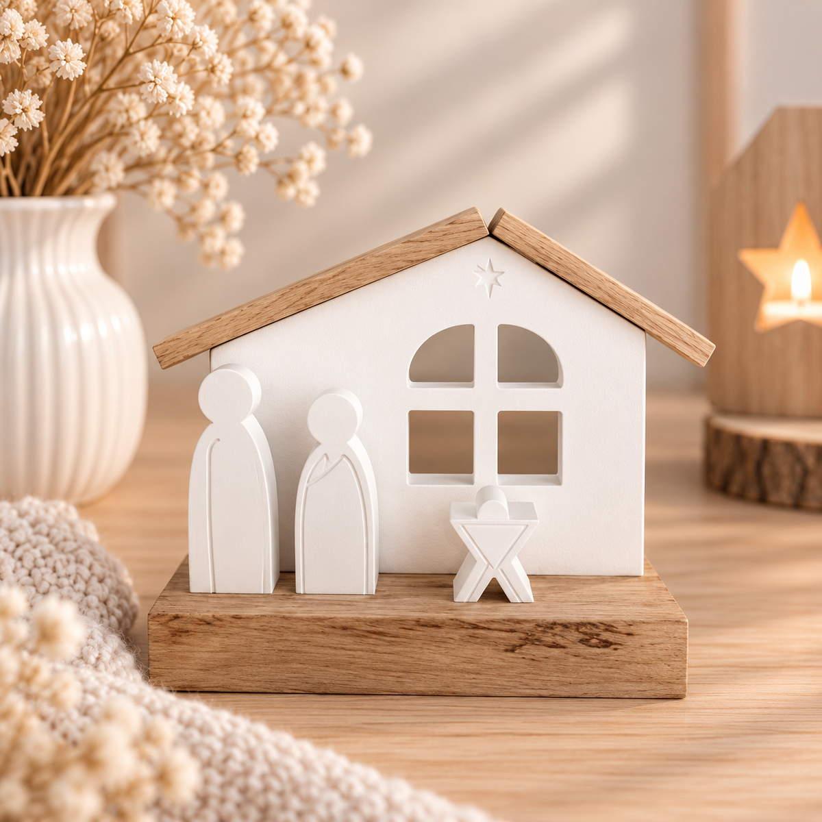 Weihnachten | Krippe klein | Adventszeit | Geschenk