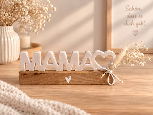 Schriftzug Mama | Geburtstag | Muttertag | Herz